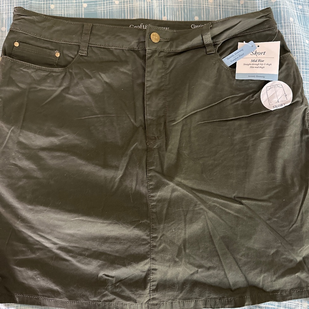Croft & Borrow Skort, size 14, SKORT, brand new with tags, size 14, no non-